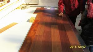China Jatoba Engineered Flooring Flooring handscraped and Distressed Surface wholesale