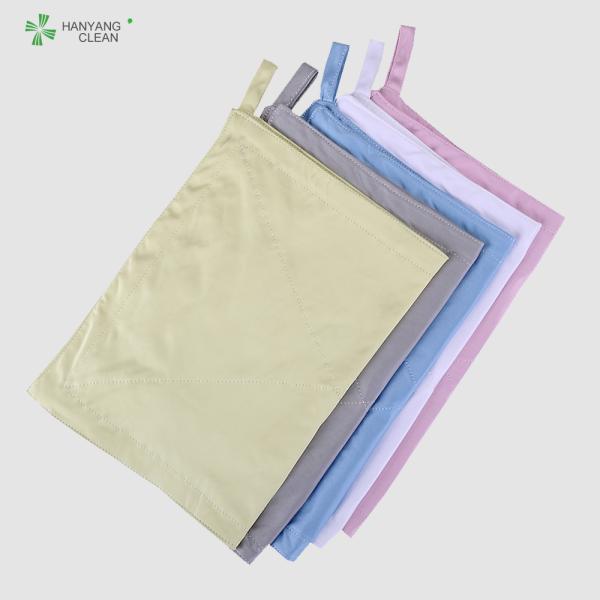 Reusable Clean Room Wipes , 3 Layers Microfiber Cloth For Electronics