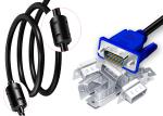 VGA Display PVC Jacket 1500mm Converter Adapter Cable