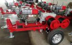 Heavy Duty Hydraulic Cable Pulling Winches 8 Ton Puller