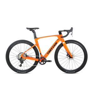 China TWITTER T900 Carbon Fiber Road Bike Gravel Carbon Bike With Hydraulic Disc Brake wholesale