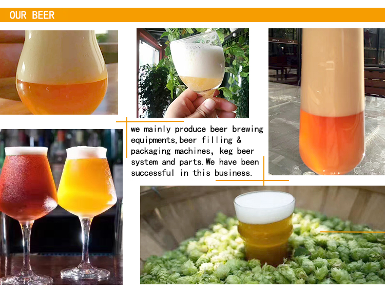 60-75 Degree Concial Fermenter Brewhouse System Beer Brewing Equipment