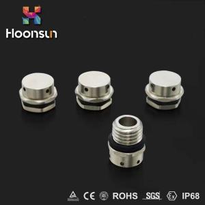 China Explosion Proof Nickel Plated Air Breather Valve Stainless Steel / Nylon Watertight Valve wholesale