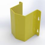 Wall Mounted Pipe Protection Guard Galvanized Metal Pipe Protector