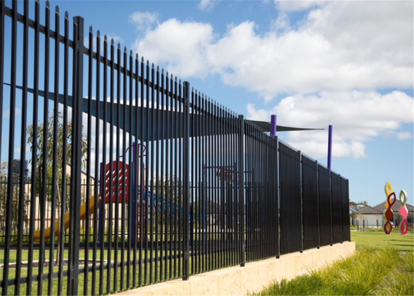 tubular garrison fence 1800mm x 2400mm supplier