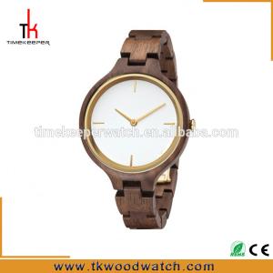 China China factory Best price wood watch Quartz wooden womens watches wholesale