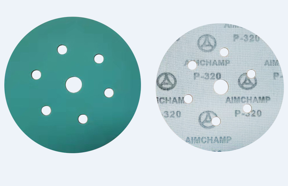 Wet Ceramic Film substrate Sanding Disc Sandpaper 6inch 150mm car repairing