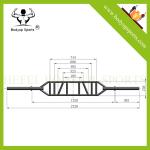 Commercial Crossfit Multi Grip Bar Weight Lifting Swiss Bar