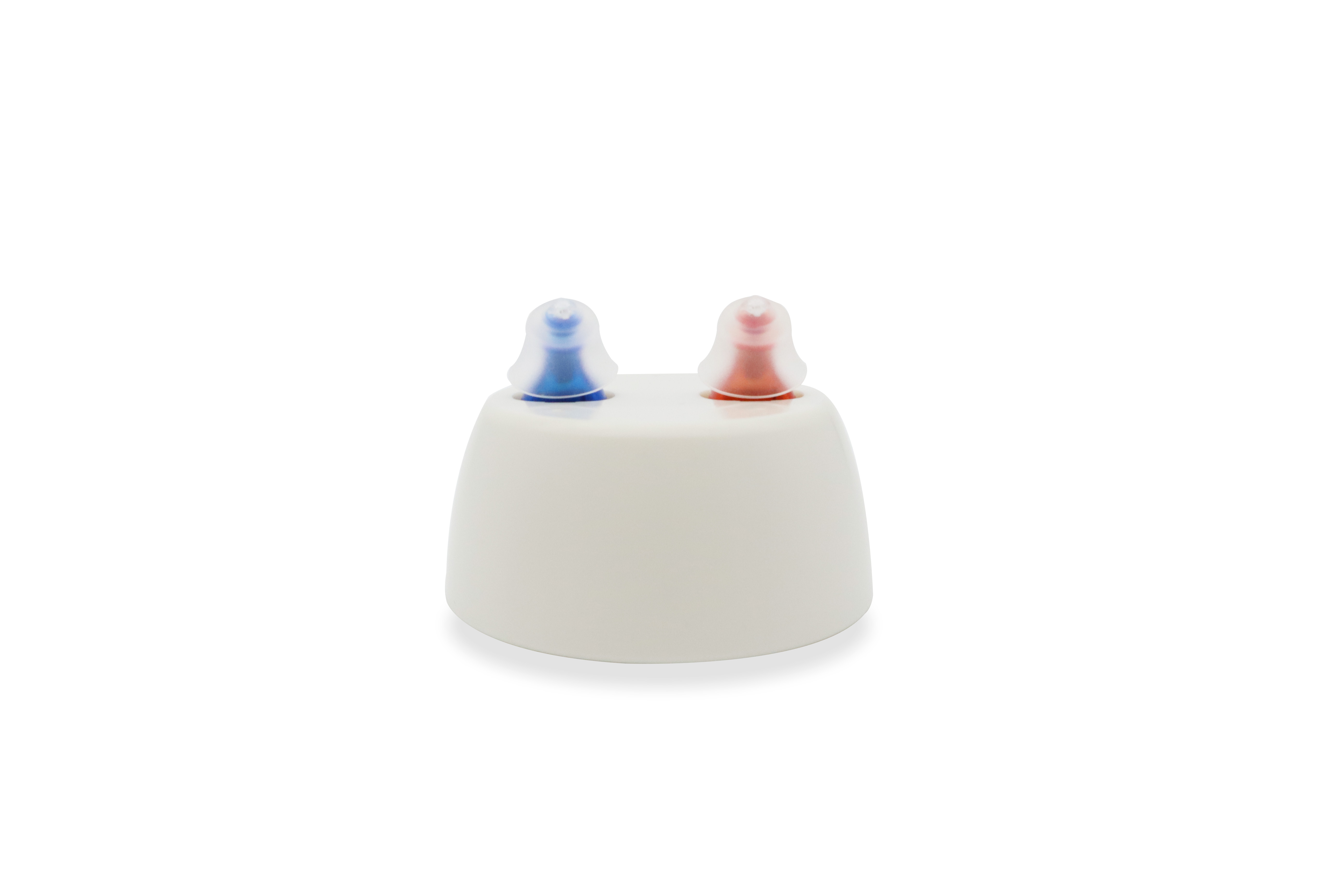 Invisible CIC Hearing Aids With Bluetooth Red Blue Audifonos