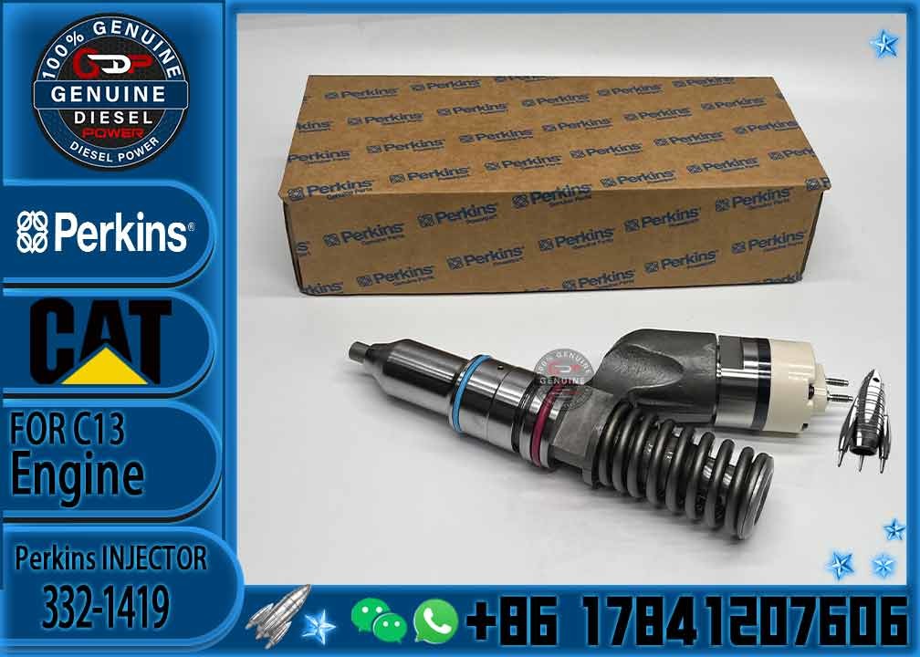 Diesel Fuel Injector 332-1419 For Cat C11 C13 Excavator 345C 345D 349D