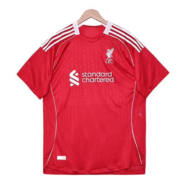 2025-2026 Liverpool Home Player Edition Jersey Support Group Personalized