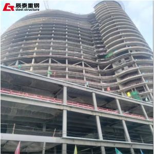 Prefabricated Steel Structure Office Building Lightweight For Industrial /