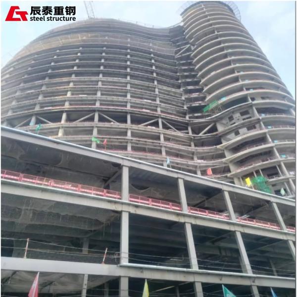 Prefabricated Steel Structure Office Building Lightweight For Industrial /