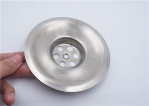 China OD 115 Mm Bathroom Basin Strainer Durable Acid And Alkali Resistance wholesale