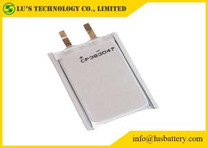 China CP383047 3.0V flat Lithium Batteries for tracking system wholesale
