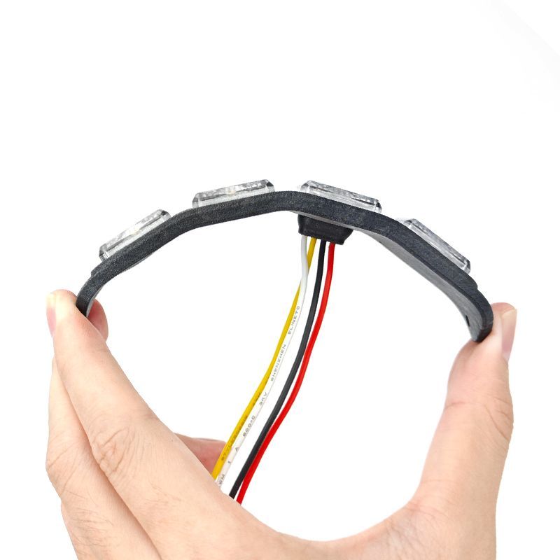 12-24V 12W Truck Warning Lights Motorcycle Pickup Modified Decorative Flash Strobe Lights