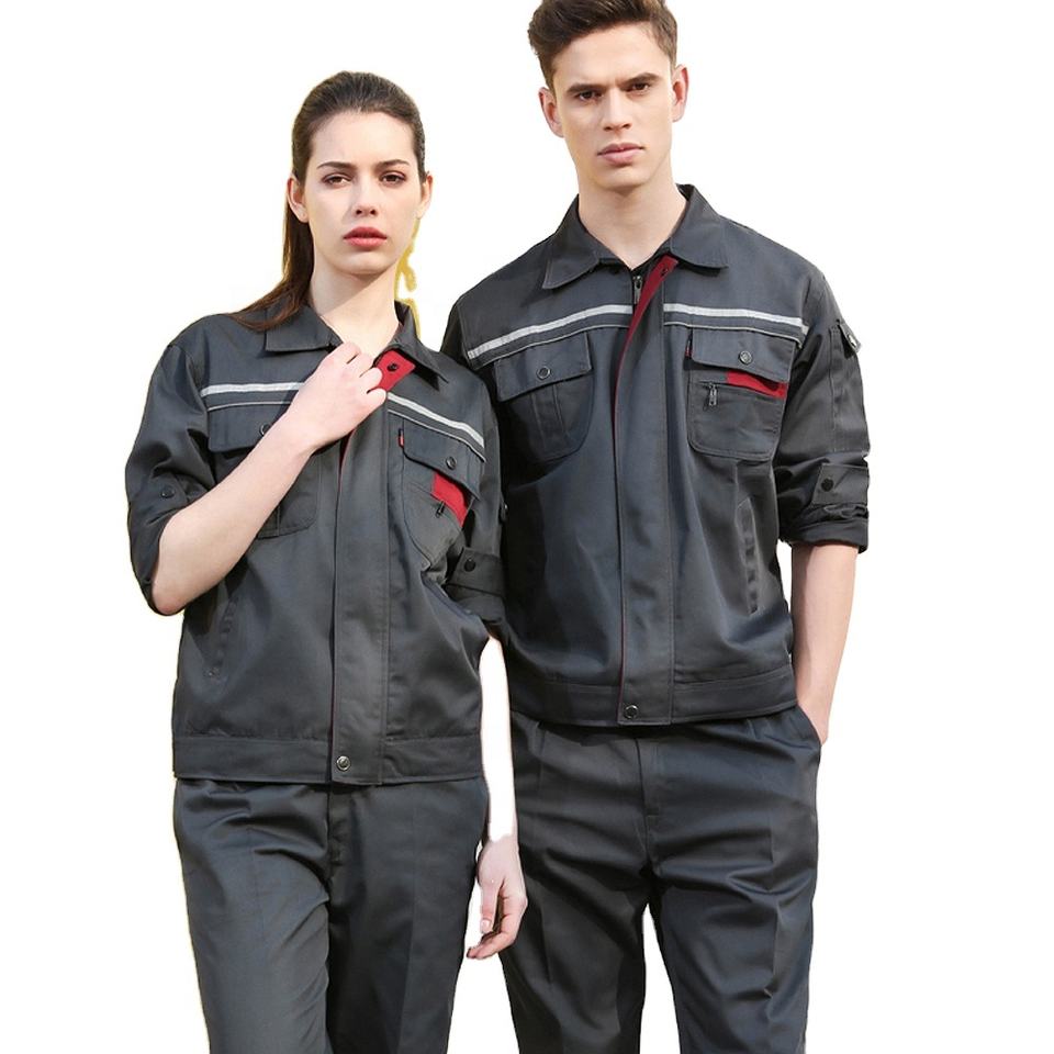 OEM Men And Women Customized Factory Worker Uniform High Visibility