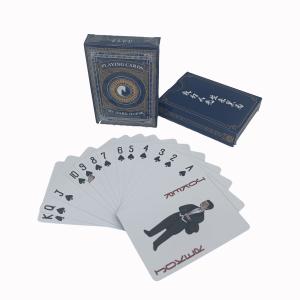 China Varnishing 87mm Length UV Coated Paper Game Cards wholesale