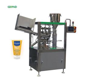 China Cosmetic Soft Tube Filling And Sealing Machine , Automatic Tube Filling Machine ZHY-60YP wholesale