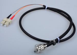 China ODC Connectors Fiber Optic Patch Cord 2 Core Waterproof For Telecommunications wholesale