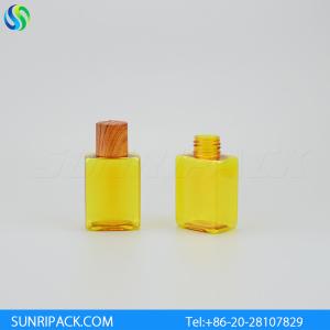 China 70ml/120ml/200ml/280ml/300ml yellow square bottle cosmetic bottle condition wholesale