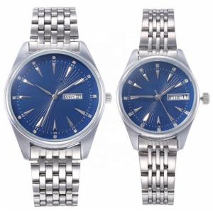 China Scratchless Pair Watches For Couples Branded Strengthened Glass wholesale