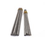 Solid Tungsten Carbide Material Three Spiral Hole Rods 30 Degree