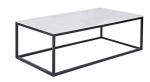 Living Room Iron Art Artificial Marble Top Dining Room Table