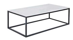 China Living Room Iron Art Artificial Marble Top Dining Room Table wholesale