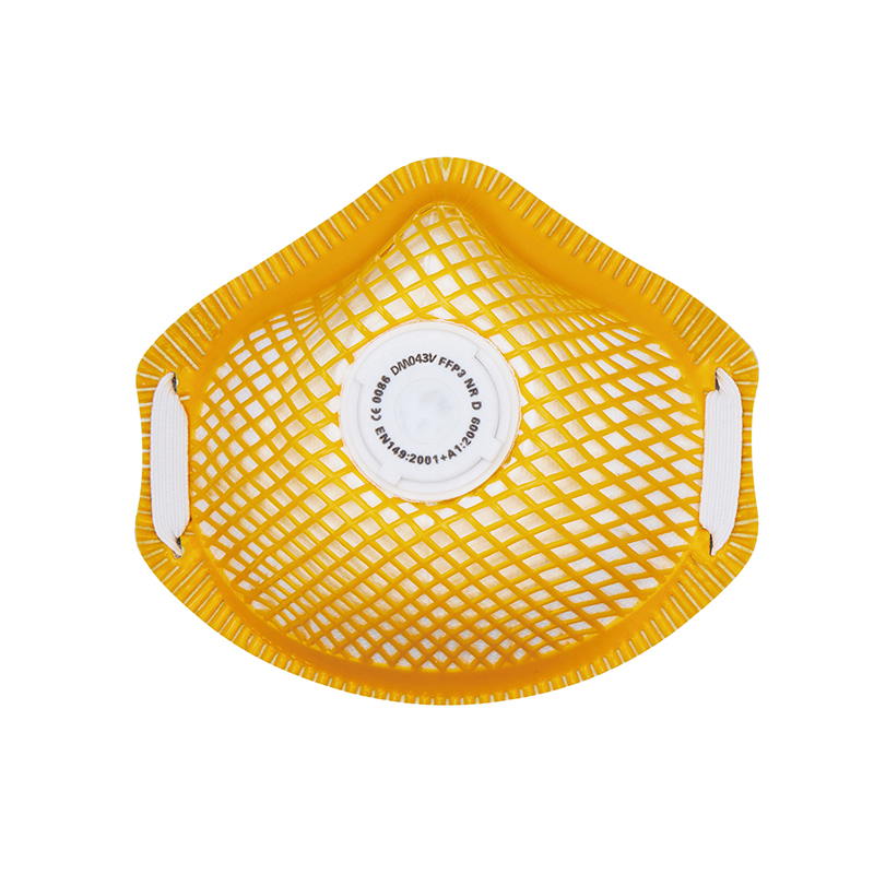 FFP1/FFP2/FFP3 Dura-mesh Shape Respirator Dust Masks with Valves Indoor Outdoor Safety