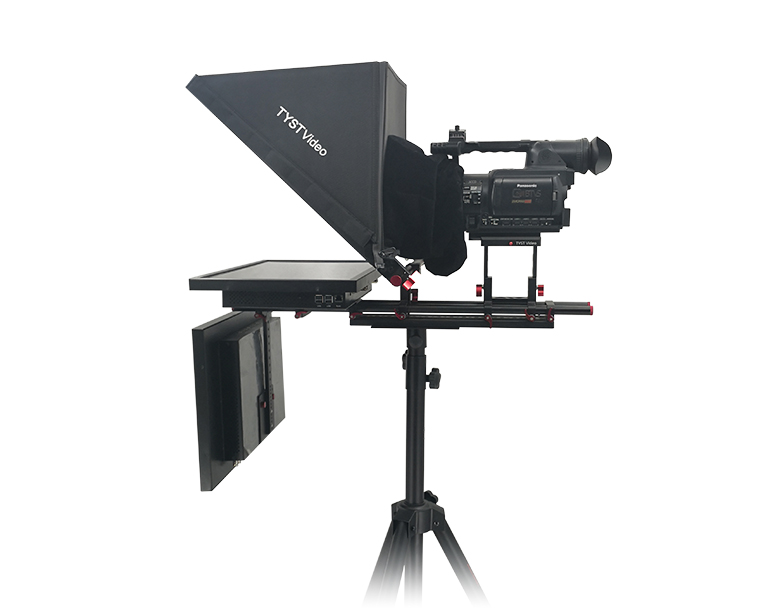 24 inch Dual Screen Wireless Remote Teleprompter for Seamless Speech and Broadcasting