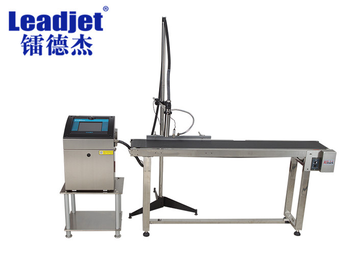 Food Grade Safty Ink Small Character Inkjet Printer 1.5-20mm 1-3 Lines 280m / Min