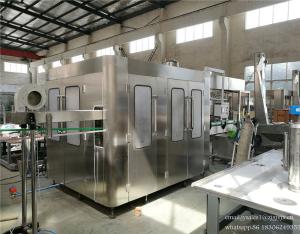 China Complete Carbonated Drink Filling Machine / Bottling Juice Equipment wholesale