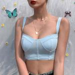 Autumn Women's Sling Halter Backless Tank Top T Shirt