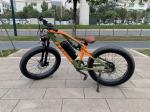 1000w Fat Tire Electric Mountain Bikes Full Suspension 48v 17Ah CYSUM M999