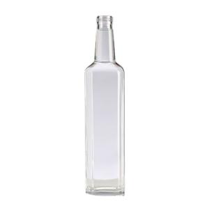 China Glass Oil Bottle 500ml with Clear Collar Material and Customized Logo wholesale