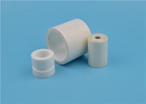 China Electrical Insulating Alumina Ceramic Tube Alumina Sleeve / Bushing / Piston wholesale