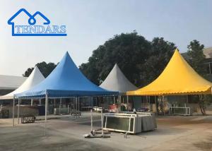 China Custom Aluminum Pagoda Tent With Waterproof Canopy Pvc Covering For Trade Show , Wedding Party wholesale