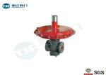 Self Operated Steam Pressure Regulator Valve ANSI Class 600 With Flange RF Ends