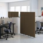 Sound Absorption Polyester Fiber Acoustic Office Space Divider 9mm 12mm