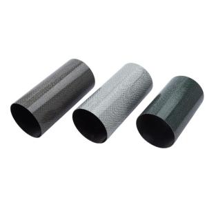 China Custom High Strength Wrapped Color Carbon Fabric Tube Carbon Fabric Roll Wrapped Pipe wholesale