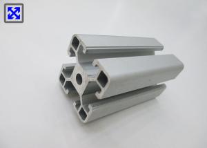 China 40 * 40 Blasting Natural Anodized T Slot Aluminum Profile For Industry Machinery wholesale