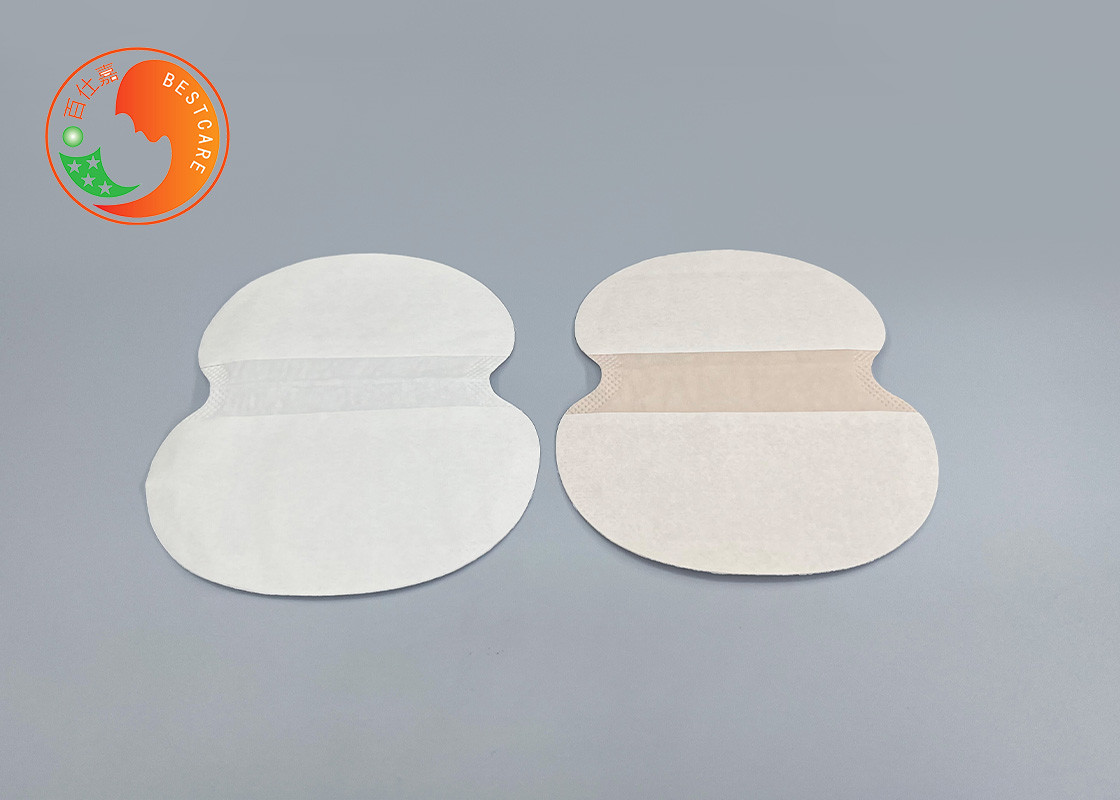 Odor Control Disposable Underarm Sweat Pads Breathable Underarm Disposable Pads