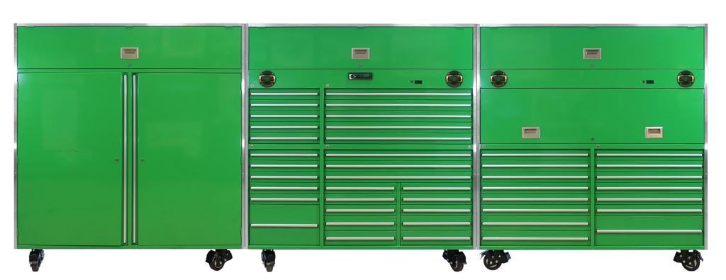 Production Garage Storage Cabinet with ESD texture Grain Powder Spray Surface Treatment