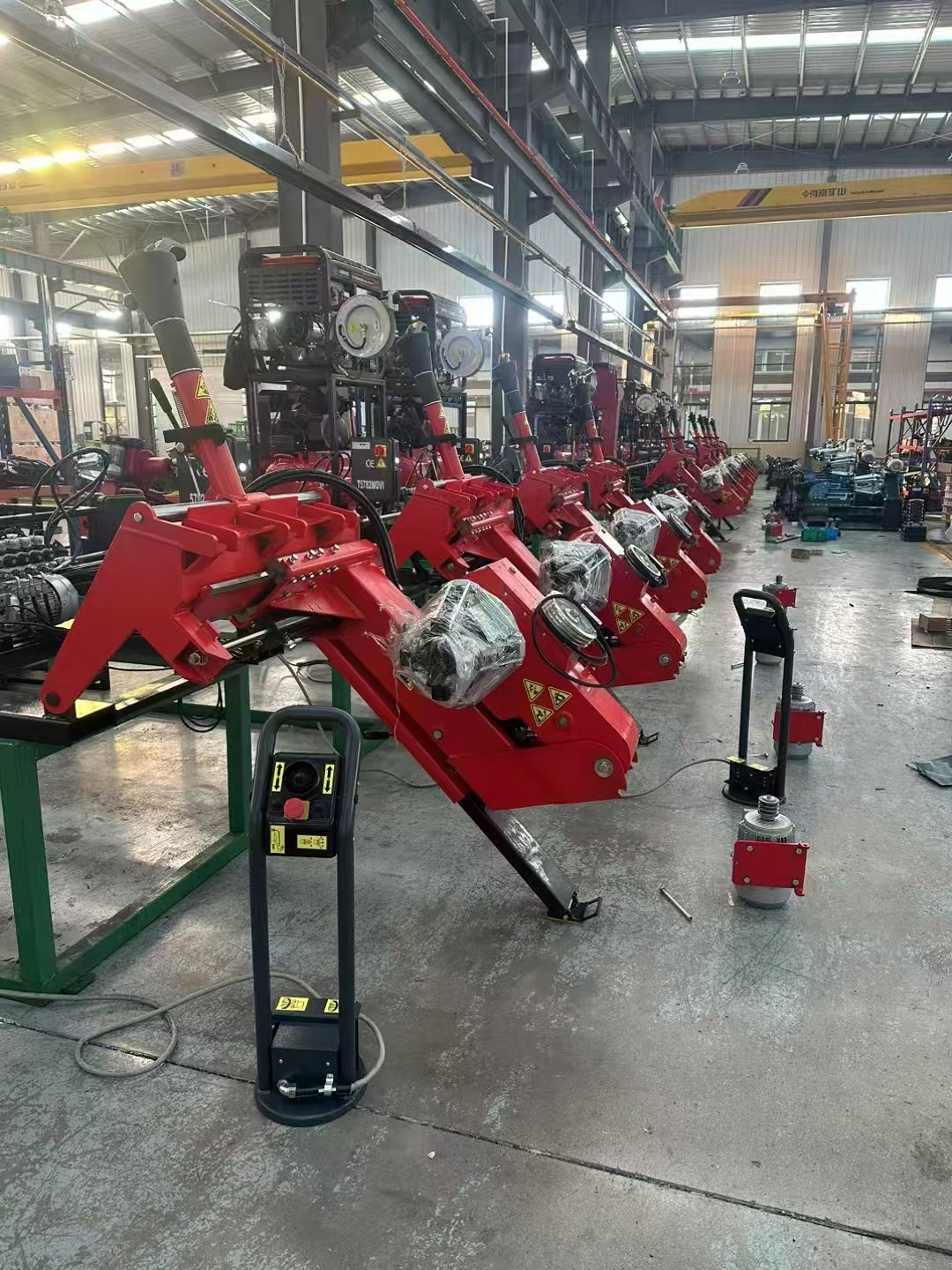 Heavy Duty Large Vehicle Tire Changer 24V For Workshop