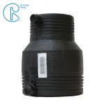 Black PN16 SDR11 PE100 HDPE Electrofusion Reducer For Sewage Treatment