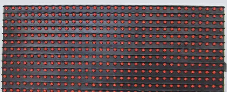 P10 Rgb Led Display Module / 16x16 Led Matrix Display SMD1515 / SMD5050
