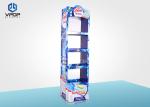 Underpant Cardboard Display Shelves , Retail Stores POS Display Stands