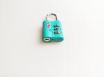 PC Material Safe Skies Luggage Locks / TSA 161 Luggage Number Lock Bag Security