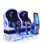 Attractive 9D VR Cinema Egg Shape VR Chair Simulation Rides Single / Double /